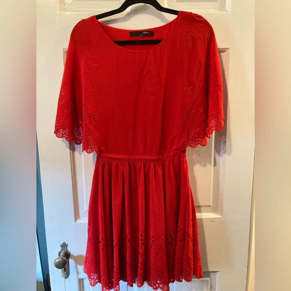 Red dress